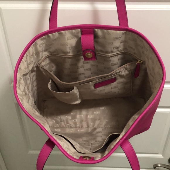 Michael Kors Pink Tote - Picture 5 of 10
